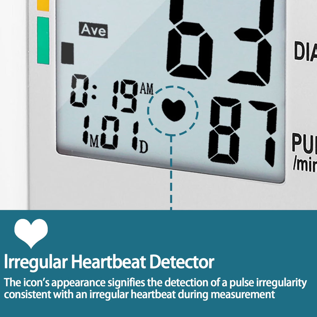 Wrist Blood Pressure Monitor for Home Use, BP Cuff, Auto Digital Blood Pressure Machine