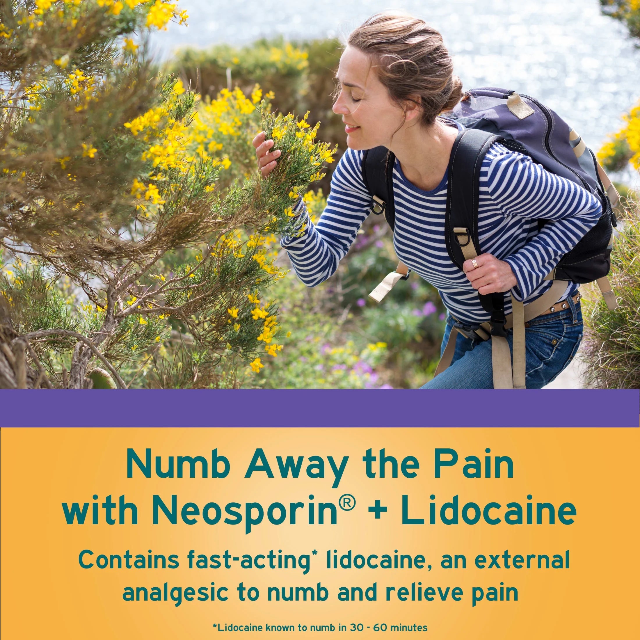 + Lidocaine Pain Relief Triple Antibiotic Ointment, 0.5 Oz