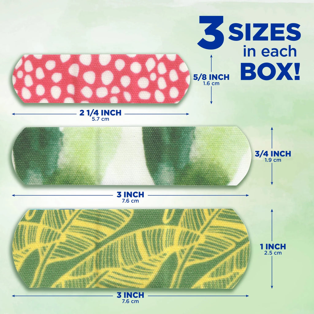 Brand Flexible Fabric Bandages, Forest, Assorted, 30 Count